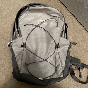 The NorthFace Flex Vent gray backpack